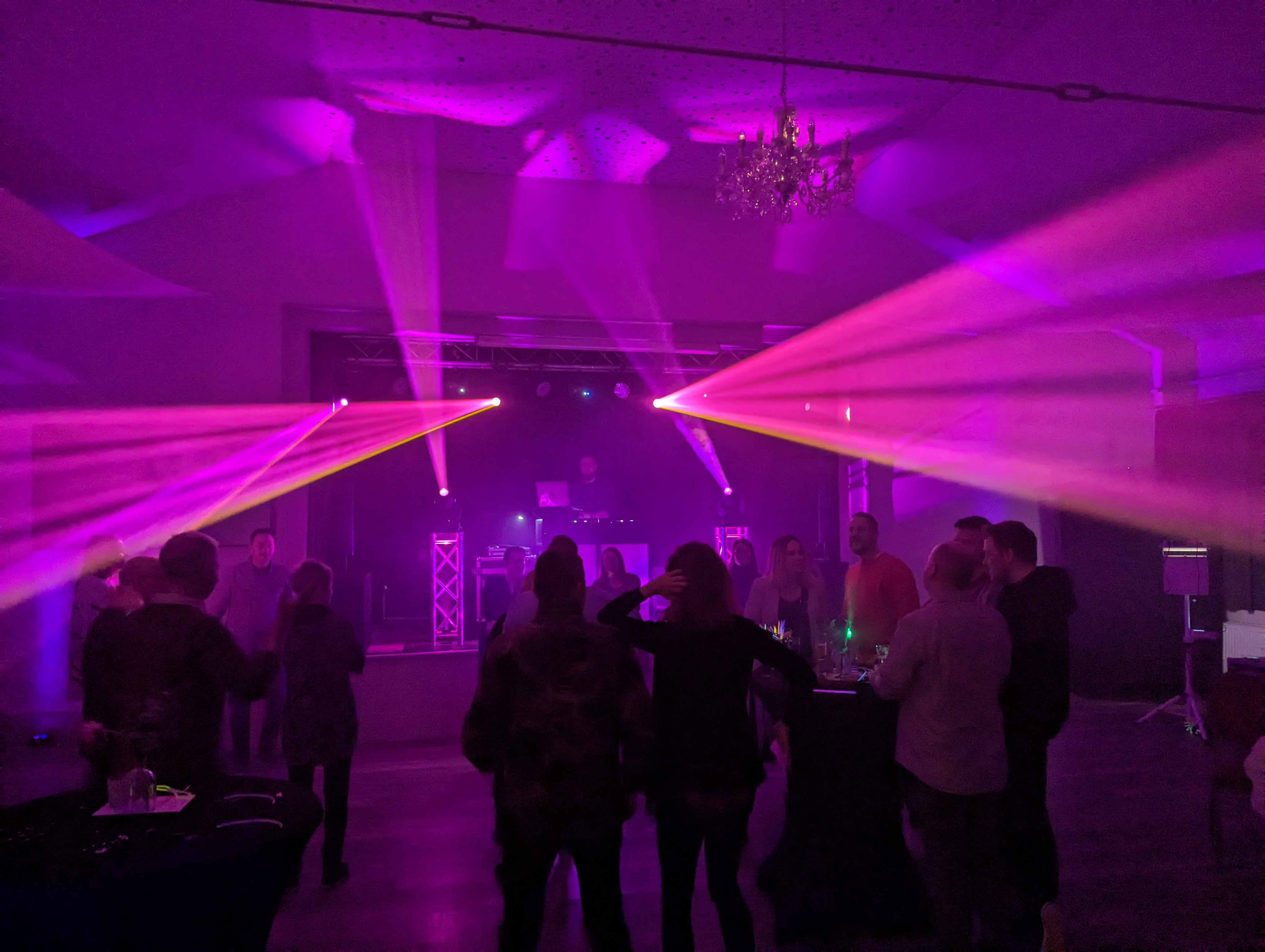 DJ Party mit Lasershow